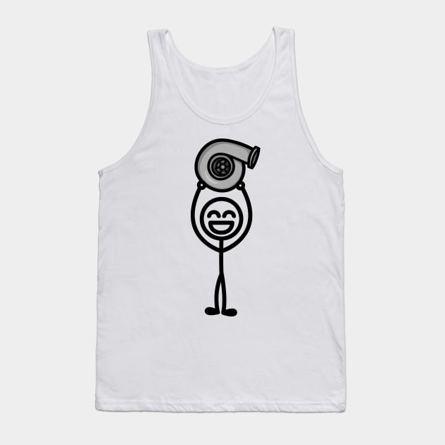 Turbo guy 2.0 Tank Top by hoddynoddy